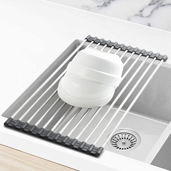 Tiskiteline Ruostumattomasta Teräksestä Rullattava Taittuva 430 2-Pack
