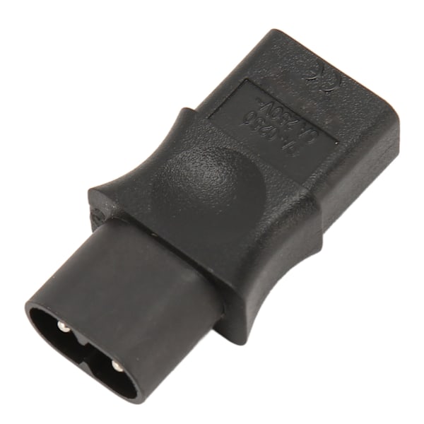 IEC320 C8 till IEC320 C9 Adapter C8 Hane till C9 Hona Strömkonverteringskontakt AC 250V 6A 1500W