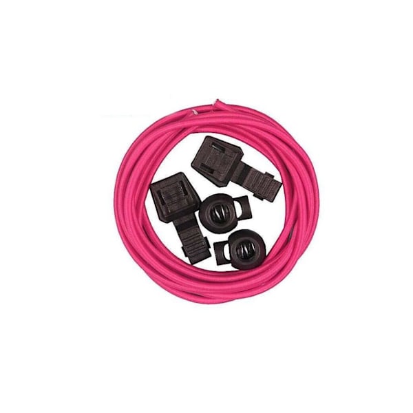 Elastiska Skosnören (Med Dragsko) Längd: 100cm Svart