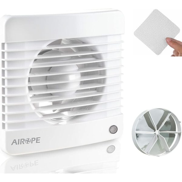 100 mm Humidity Sensor and Timer Air Extractor Fan with Check Va