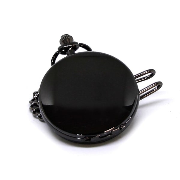 Klassiskt elegant fickur med kedja - Olika färger gray Metall