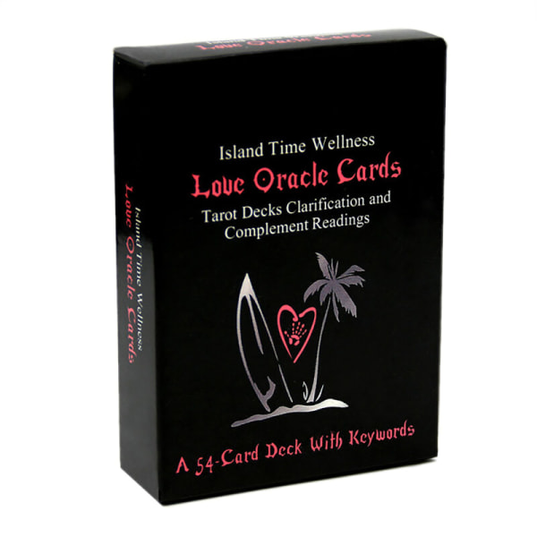 54 kortin Louc Oracle -kortti Island Time Wellness L?s Fate Tarot