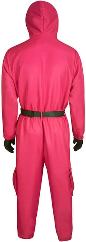 Squid Game 2 Voksen Triangelvakt Jumpsuit Square-FA- Square M