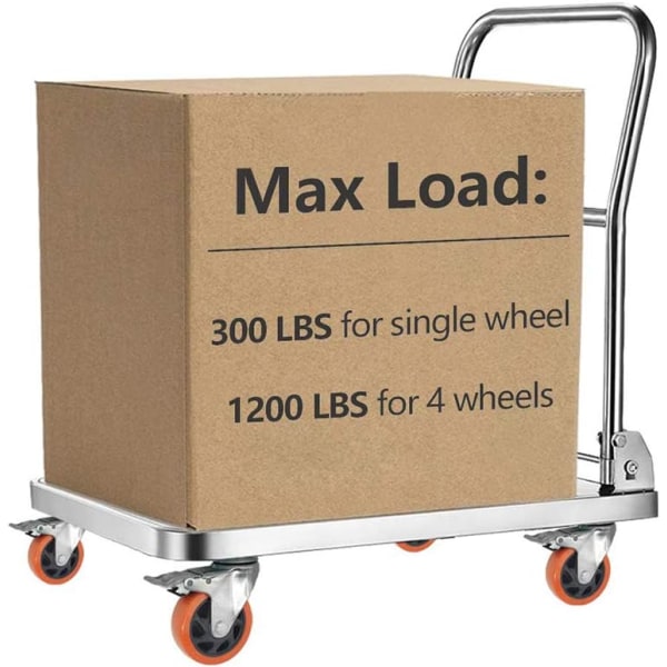 Kääntyvät jarrulliset pyörät, 4 tuuman 100 mm:n 550 kg:n raskaan sarjan pyörät