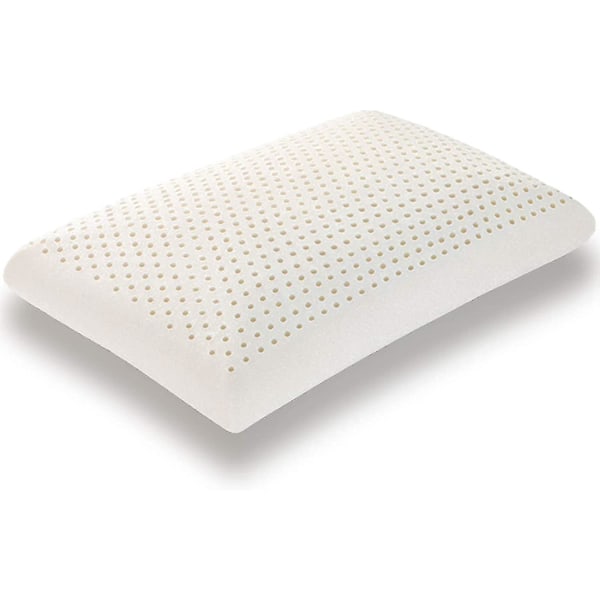 Alg 100% Talalay Latex Pute, Ekstra Myk Latex Pute For Søvn (Queen Size), Sengpute For Ryggsovere