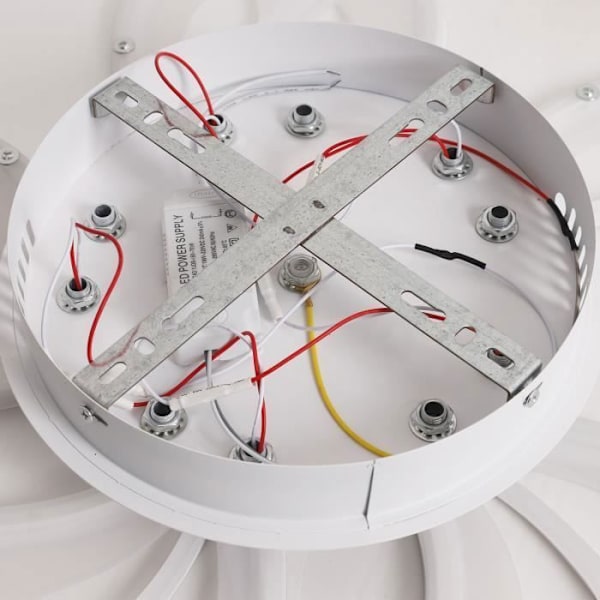 LED-Loftlampe 65W Kreativ Blomst Loftlampe Moderne Lysekrone til Stue Soveværelse Gang Køkken 3500K Varmt Hvid