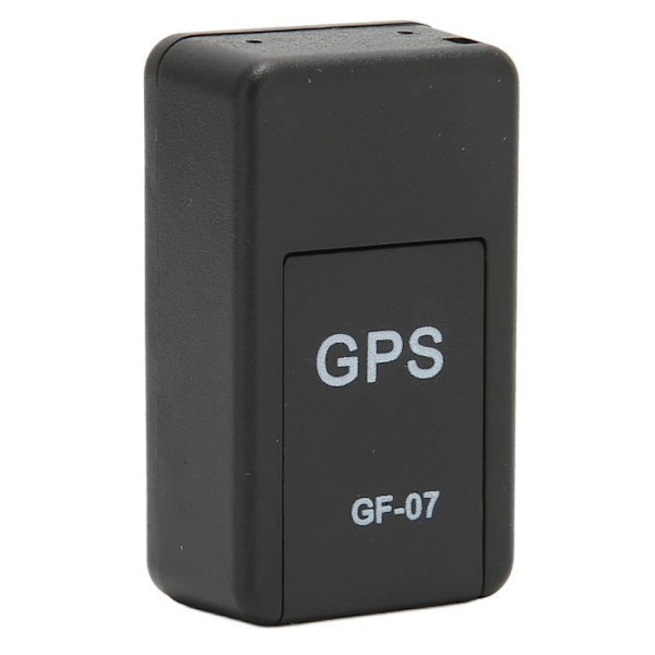 HURRISE mini GPS-lokalisator Magnetisk GPS-lokalisator, realtidsinspelningslarm, mini multifunktionell gps-tracker