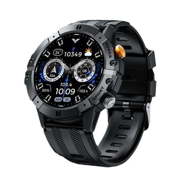 C29 Udendørs Triple-Proof Sport Smartwatch 1,52-tommer HD Bluetooth-opkald Pulsmåler Søvnmonitor Ur-FA-