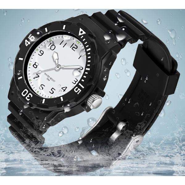 Dames Analog Quartz Ur - 5ATM Vandtæt Dameur