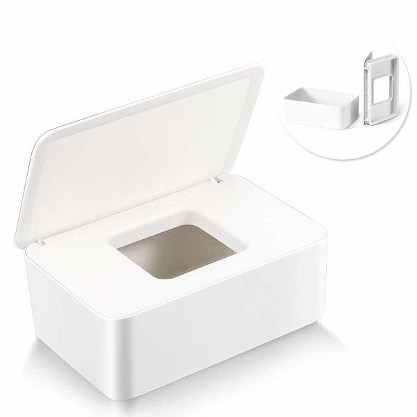 Kosteuspyyheastia, vauvan kosteuspyyheastia, säilytyslaatikko pyyhkeille, wc
