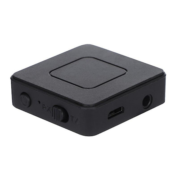 2-in-1 Bluetooth-lähetin-vastaanotin 3,5 mm Aux-stereolähetin Langaton musiikkiääni Bluetooth5.0-sovitin TV:lle Dvd Mp3 PC-kaiuttimelle (FMY)