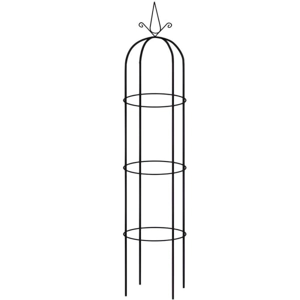 TG Plant Support Obelisk - 197 cm Hög Spaljé Svart