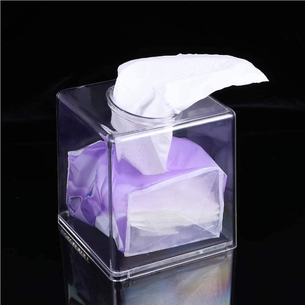 Akrylboks Serviettholder Serviettdispenser