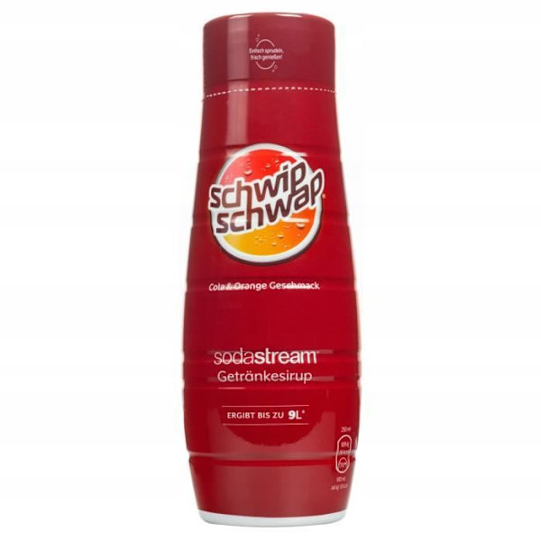 Sodastream Orange og Schwip Schwap Cola Sirup Sæt 440ml
