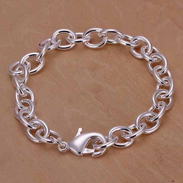 Armband - Stilren och vacker design på kedja/länk - FA12 - silver