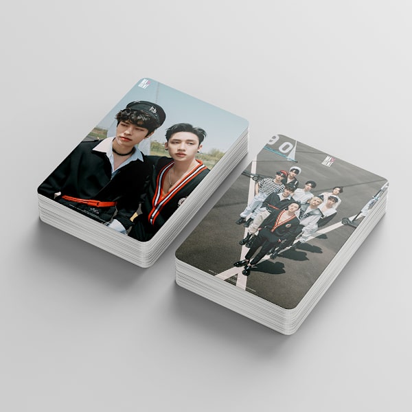55 KORT SKIDS LOMO KPOP STRAY KIDS MAXl-FA3- SK MAXIDENT LOMO