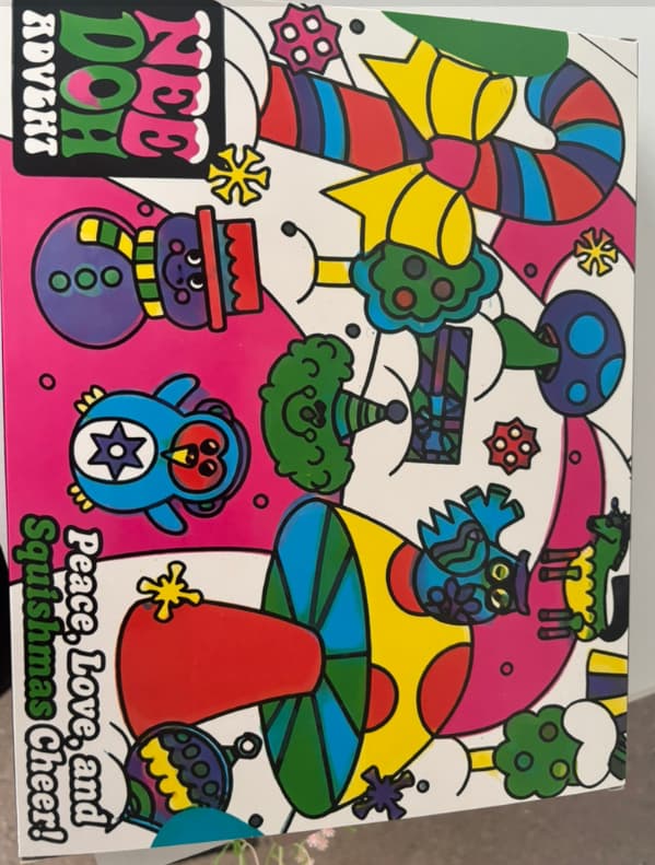 2026 Nye jule- og halloweendesigns Nedtællingskalender Blind Box Legetøj Børns Kreative Clip-on Kalender 24-dages Overraskelsesprogram-FA-