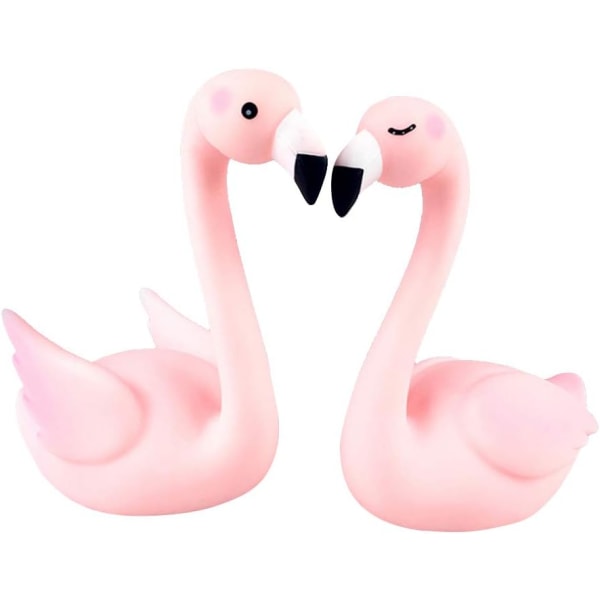 Flamingo Cake Topper Kids Bathtub Toys Tropical Hawaiian Luau