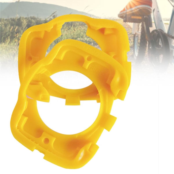 2-pakks Cleat Pedal Cover Snabbavløsning Enkel å installere Sklisikker Plast Lett å reparere Cleats Beskyttelsesdeksel for Speedplay Zero Aero