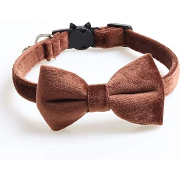 Cat Collar Breakaway with Bell and Bow Tie, Adjustable Safety