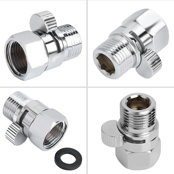 Dusjhode avstengningsventil Flow Control Avstengningsventil Messing Fauc