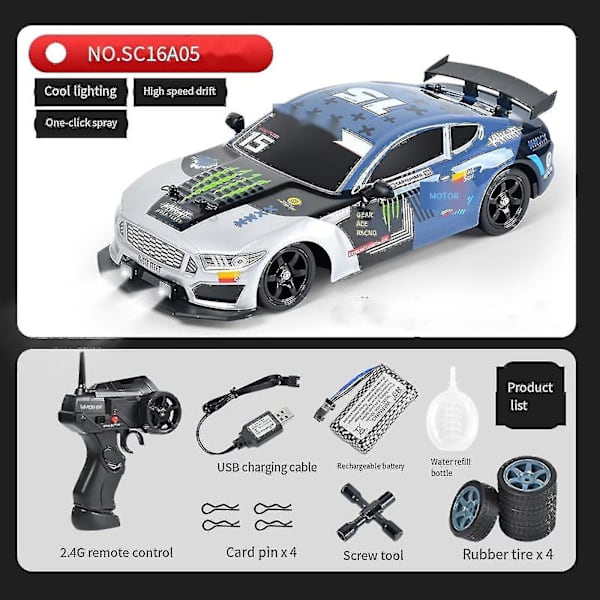 Ae86 1/16 Rc Driftausauto Suuri Nopeus Kauko-ohjattava Driftausauto Lapsille Ja Aikuisille, 100% Uusi