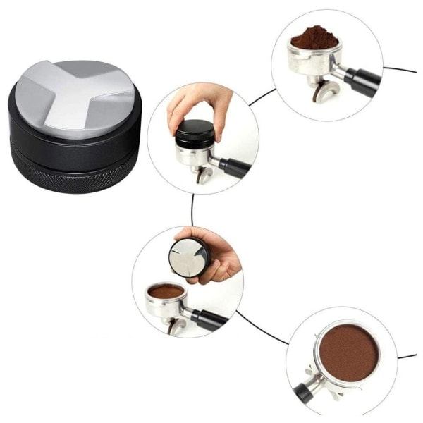 53 mm kaffedistributör Espressofördelare Tamperverktyg