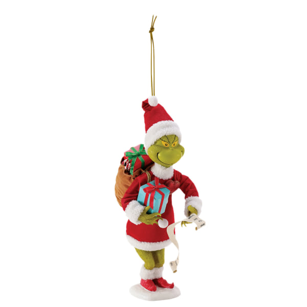 Julgran Grinch dekorationer rea Grinch k