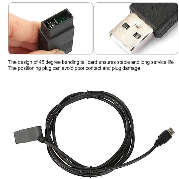USB PLC -ohjelmointikaapeli 1aa01-0ba0 Sopii Siemens Logolle
