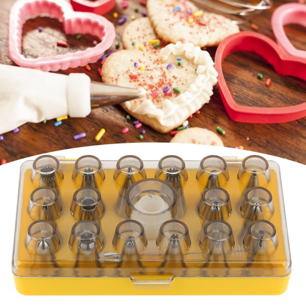 20 stk Rustfrie Kakepynt Spisser Cupcake Spisser Kakepynt Til