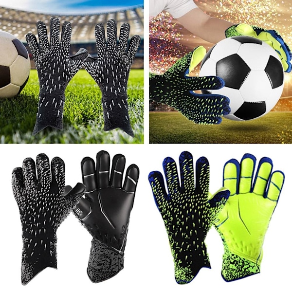 Målvaktshandsker Fodboldhandsker GRØN STØRRELSE 9 grøn green size 9