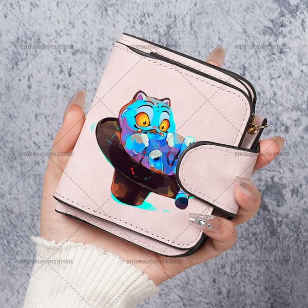 K-Pop Demon Hunters PU-lommebok | Passveske og reiselommebok**9-FA- 9