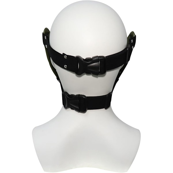Infinity Gauntlet Hannibal Lecter Mask The Silence of The Lambs Resin Horrible Killer Movie Mask Green