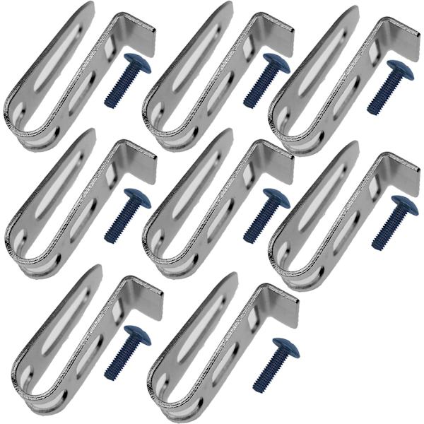 8st Bälteskrok med skruv för Makita 346449-3 324705-1 346034-2