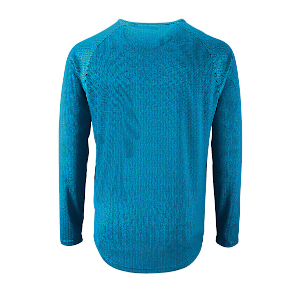 SOLS Herre Sporty Langærmet Funktionstrøje S Aqua Aqua Aqua S
