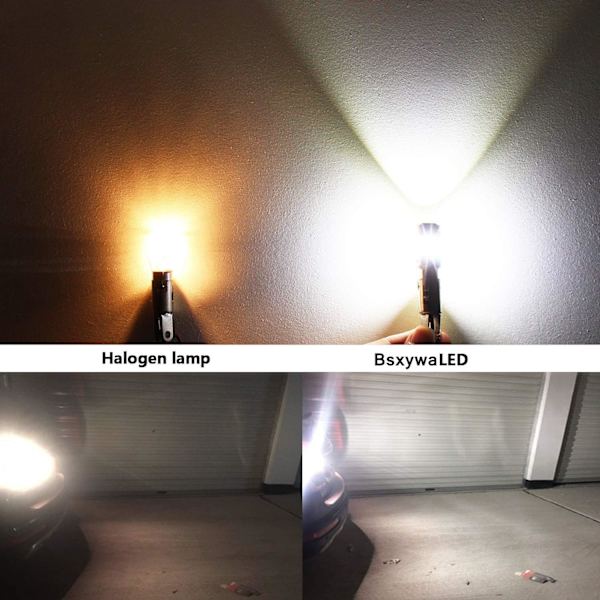 BAY15D P21/5w 1157 LED 12V 24V bil-/lastebillys (2-pakning)