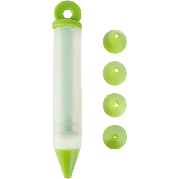 Dekoreringspenn med 4 dyser DIY Multifunksjonell sjokoladebakst