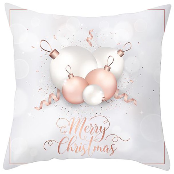 18' julrosa omslag Snowflake Case Soffa Heminredning #4