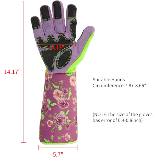Lange havehandsker, Thorn Proof Dame Havearbejds handsker