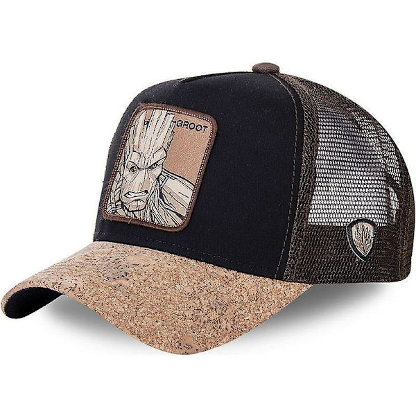 Mickey Snapback Bomulls Baseballkeps & Pappa Mesh / Trucker Hat MIE BA BROWN