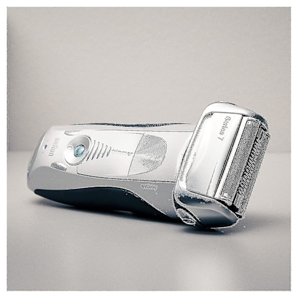 Braun Series 7 70s Elektrisk rakapparat huvud ersättningskassett - Högkvalitativ silver rakapparat huvud ersättning.