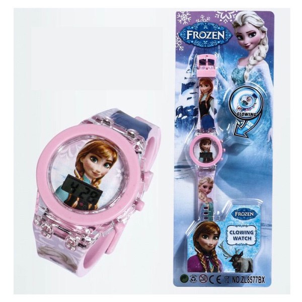 Watch Cartoon Flash Spiderman Frozen Elsa-pres Frozen Watch