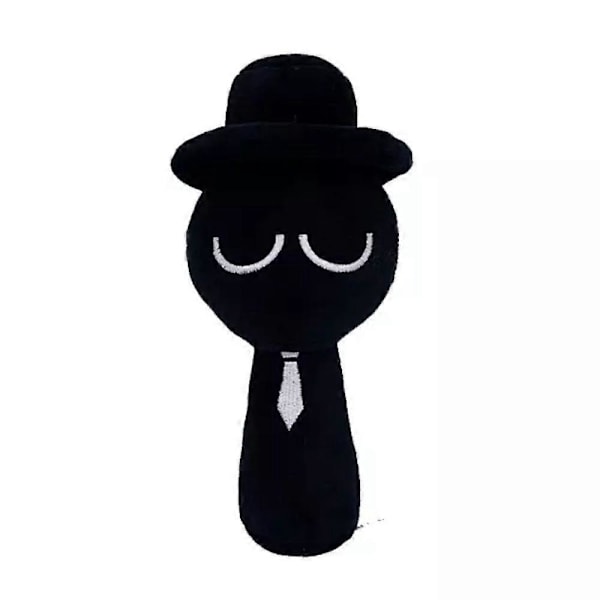 Sprunki Plys, Sprunki Spilleplys, Wenda Sprunki, Grå Sprunki, Til Børn og Voksne black