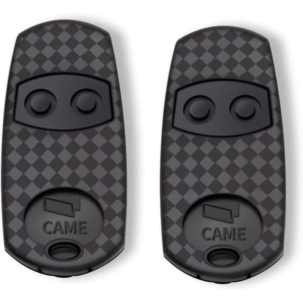 2 CAME TOP 432EV fjernkontroller for port-FA- Black