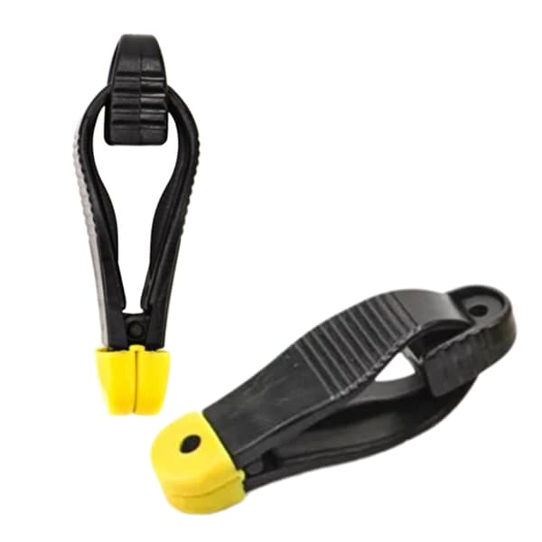 Snabbkoppling Snäppfiske Spänne Plast Power Grip Release Clip-FA-
