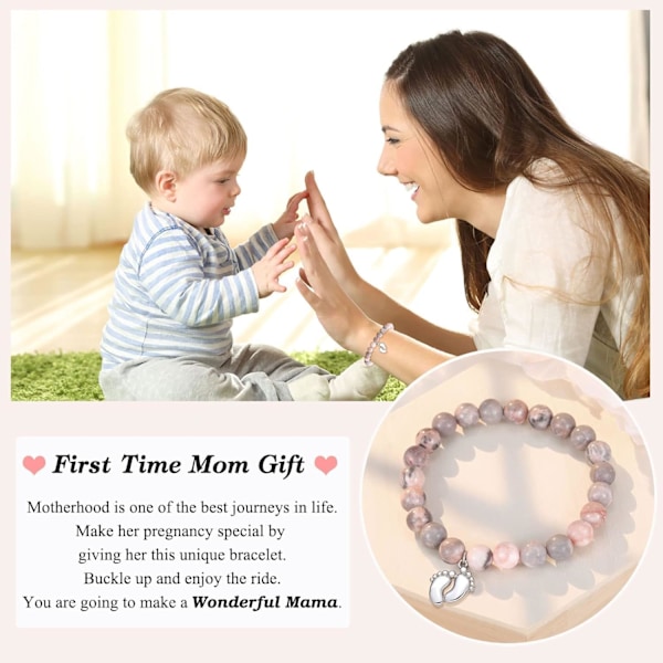 Gave til vordende mødre, graviditetsønskearmbånd til babyshower-FA5- Parent
