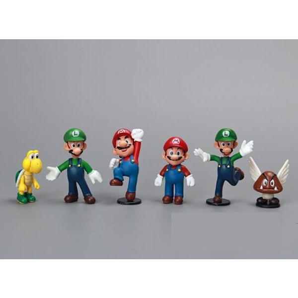 18kpl Super Mario Bros Mario Wario Donkey Kong Waluigi