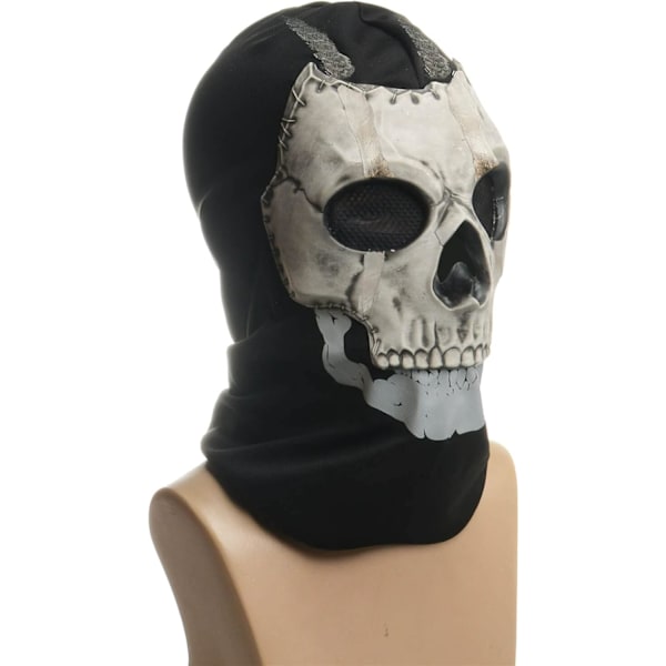 COD Ghost Mask Kallopää Helmask MW2 Cosplay Kostyymask Urheiluun Halloween Cosplay