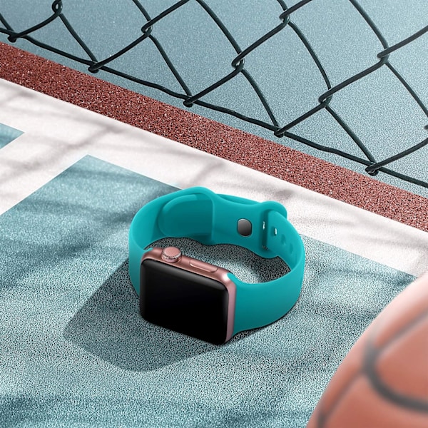 Silikone Rem til Apple Watch 42 45mm