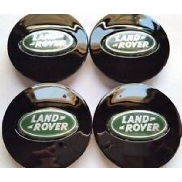 LR06 - 62MM 4-pack Navkapslar Land Rover Silver silver one size
